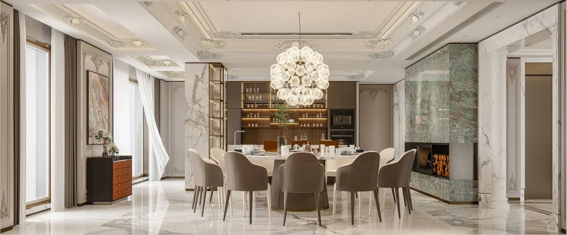 thiết kế nhà bếp 