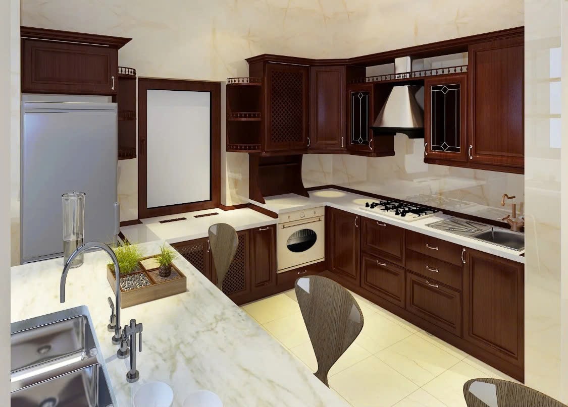 thiết kế nhà bếp 