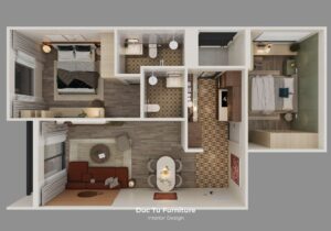 nội thất Japandi Sun Ponte