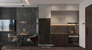 Hoàn thiện căn hộ 26m2 Sun Ponte