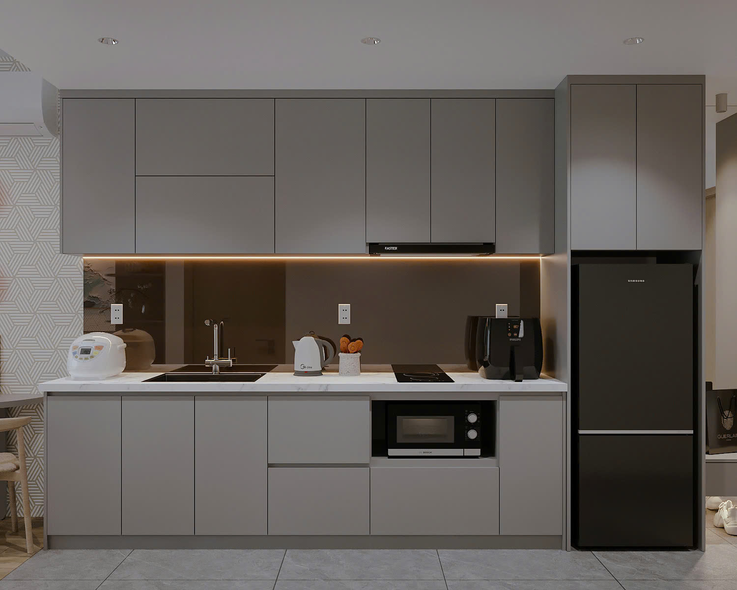 Thiết kế căn hộ studio 28m2