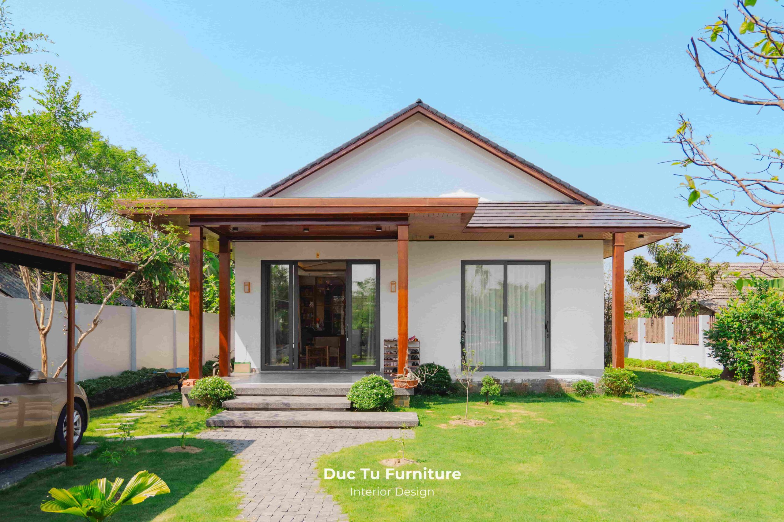 Nội Thất Villa Gỗ Tự Nhiên