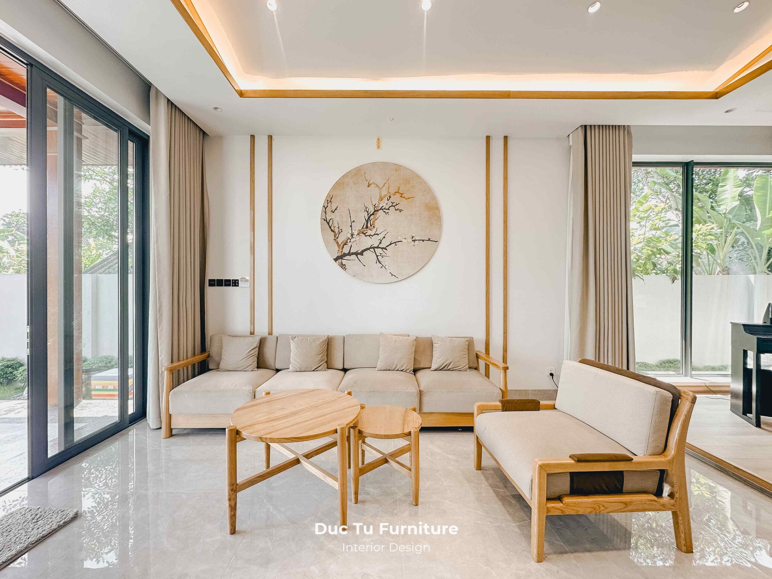 Nội Thất Villa Gỗ Tự Nhiên