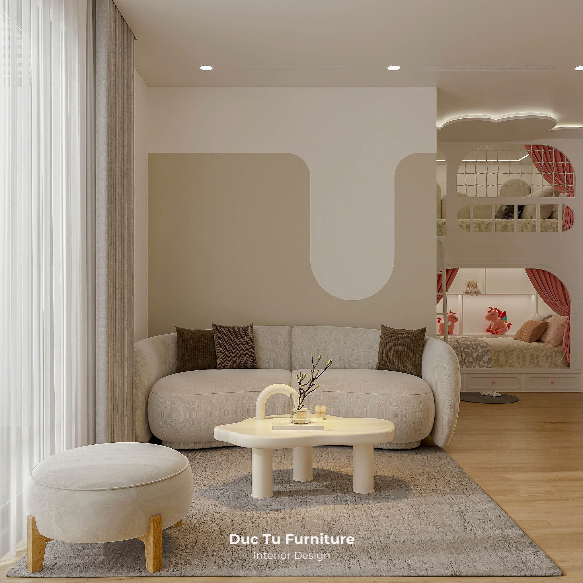 Thiết Kế Căn Hộ 1PN+ Sun Ponte