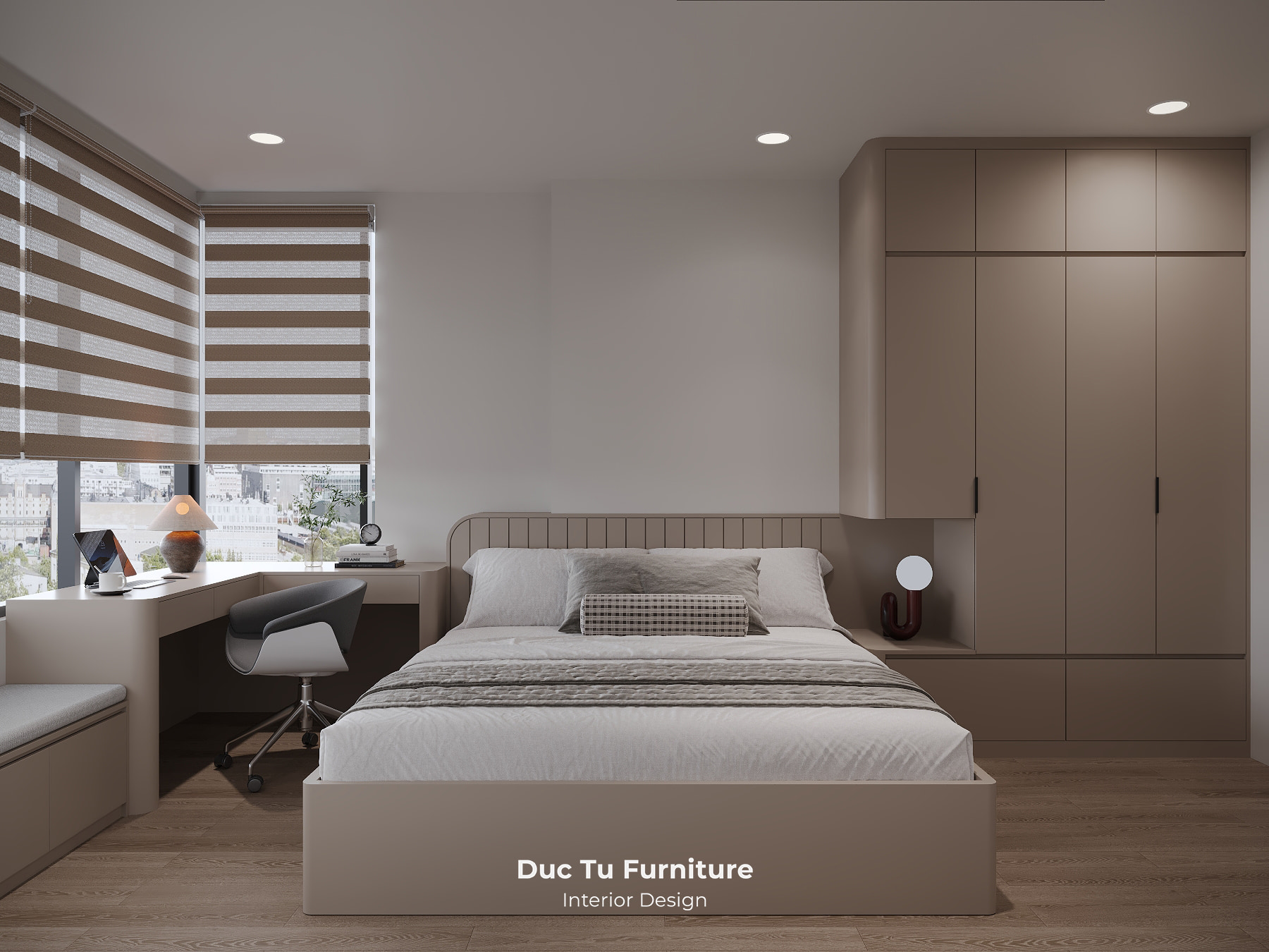 Thiết Kế Căn Hộ 2PN FPT Plaza 3