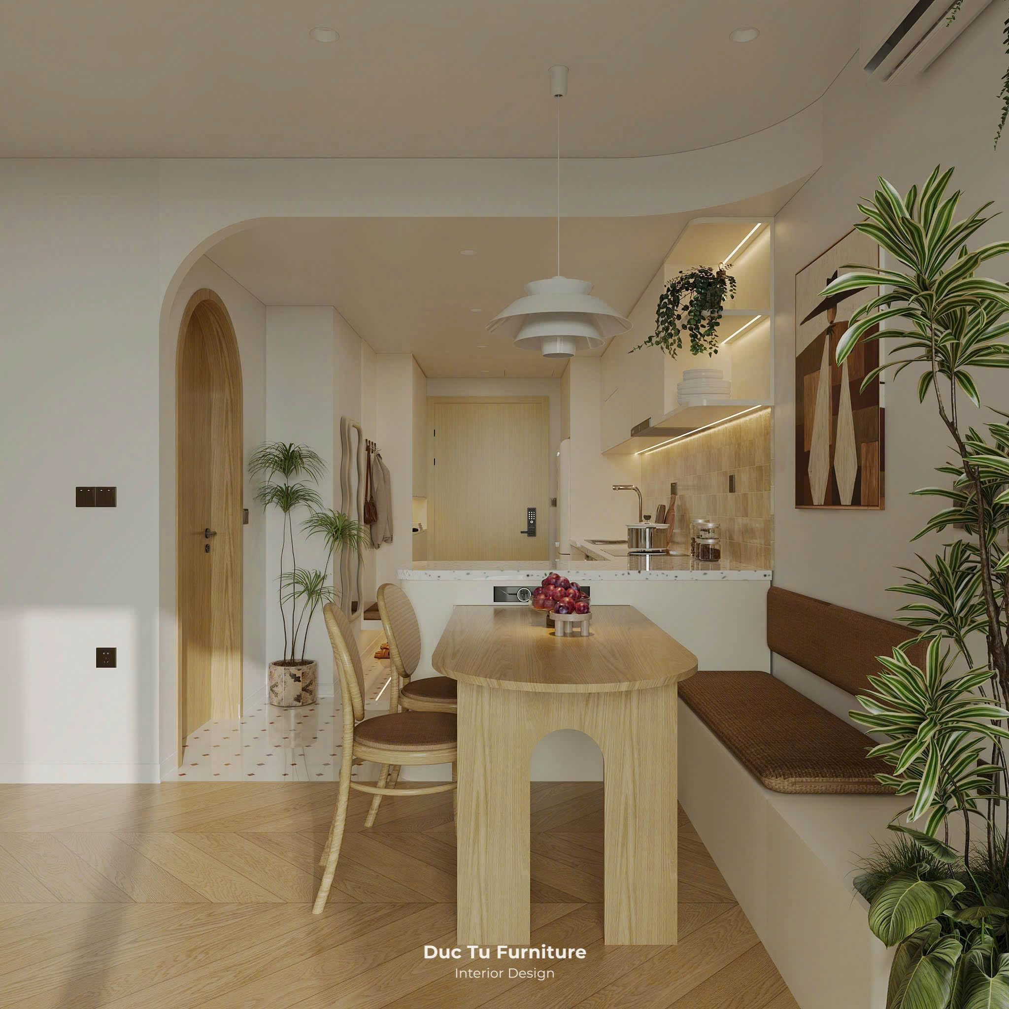 Thiết Kế Nội Thất Sun Symphony 46m2 Thiết Kế Nội Thất Sun Symphony 46m2