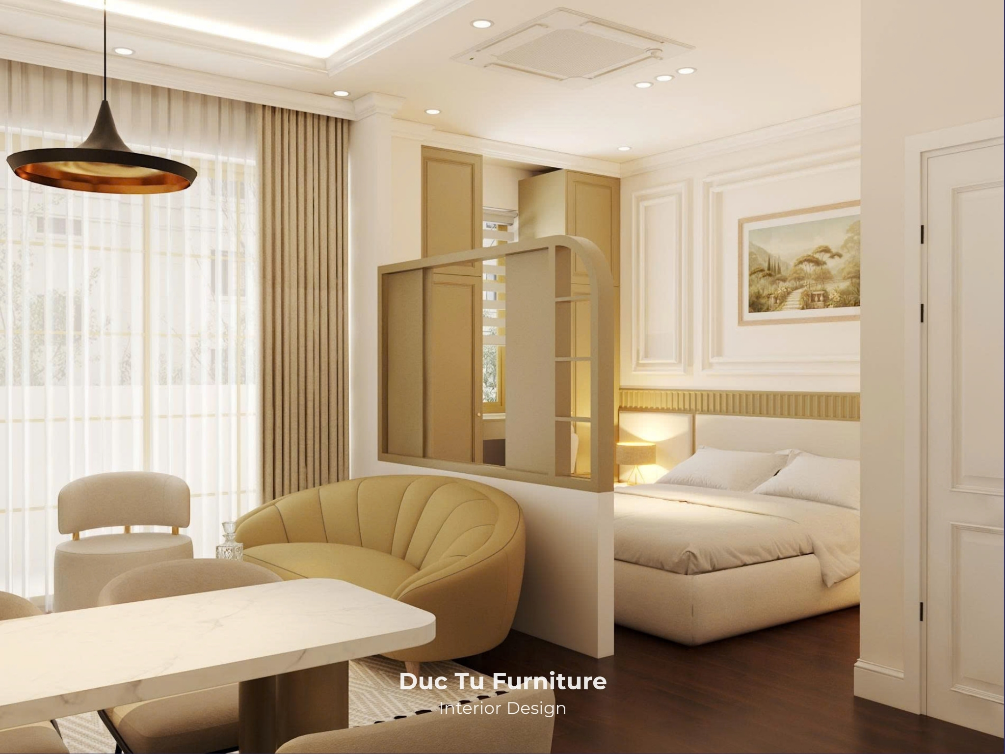 Thiết Kế Căn Hộ Dịch Vụ