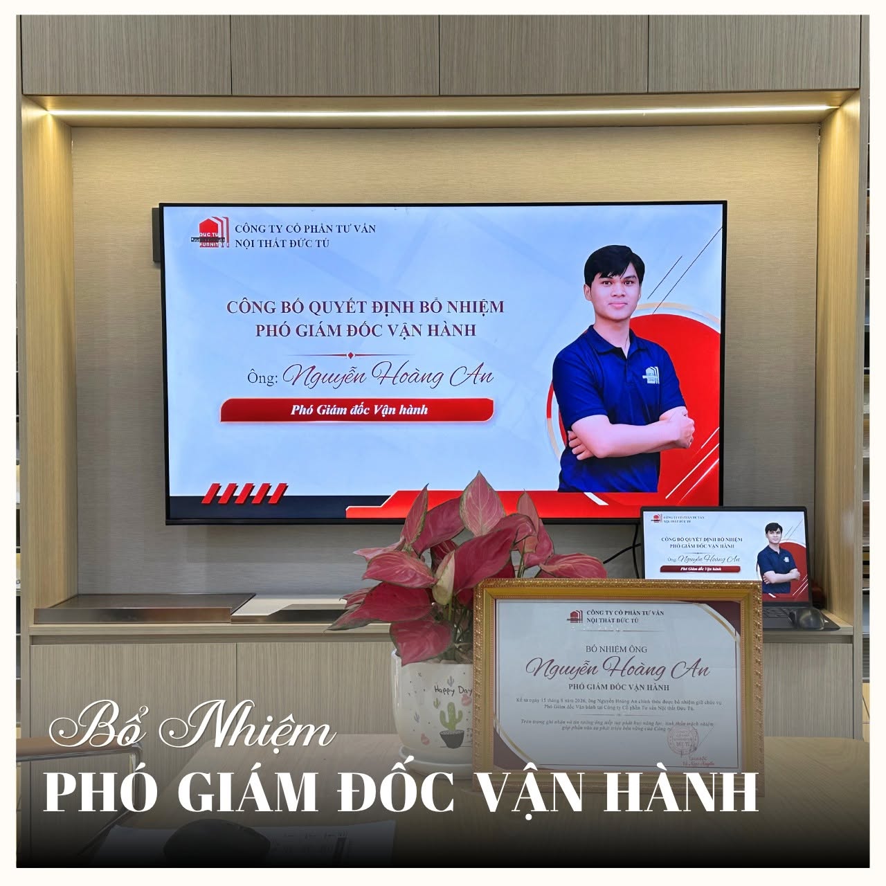 Công Bố Quyết Định Bổ Nhiệm