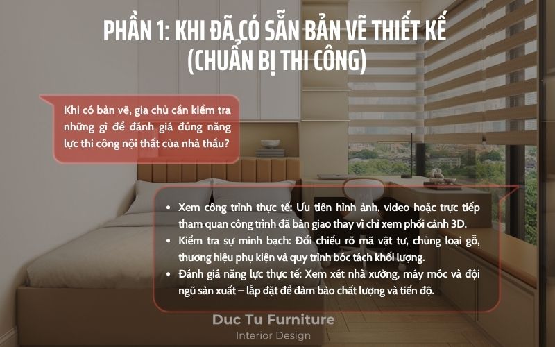 Năng Lực Thi Công Nội Thất